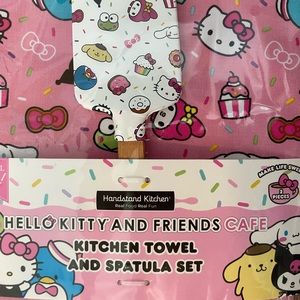 Hello Kitty and Friends Kitchen Towel & Spatula Set